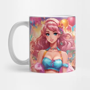 Sunset Paradise Anime bikini Mug